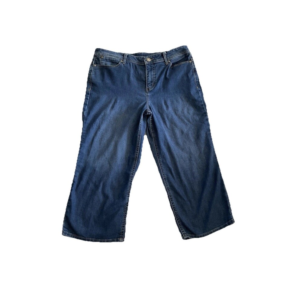 Christopher & Banks Jean Capri Women’s Size 6 Blue Denim